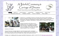 A Wonderful Ceremony & Carriage of Dreams