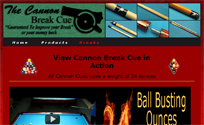 The Cannon Break Cue