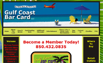 Gulf Coast Bar Card
