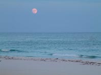 Moonrise at Pensacola Beach